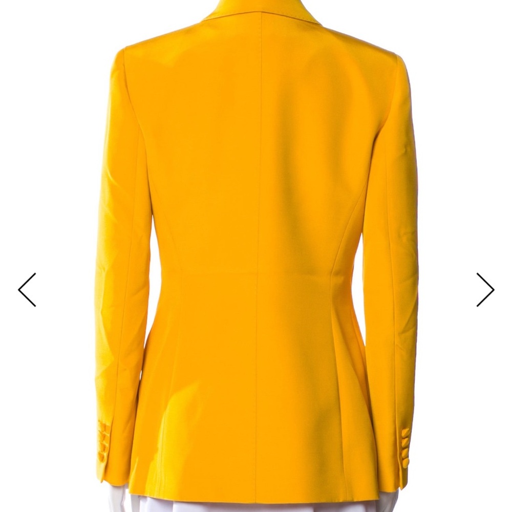 Lafayette 148 New York Double-breasted wool and silk-blend blazer - Picture 7 of 7